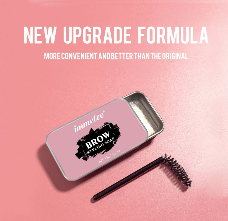 Воск Immetee для диких бровей гель мыло укладки крем безцветный стойкий натуральный