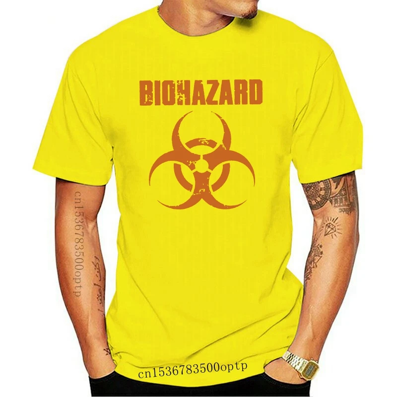 

New Biohazard 'Logo' T-Shirt - 2021 & Full-Figured Tee Shirt