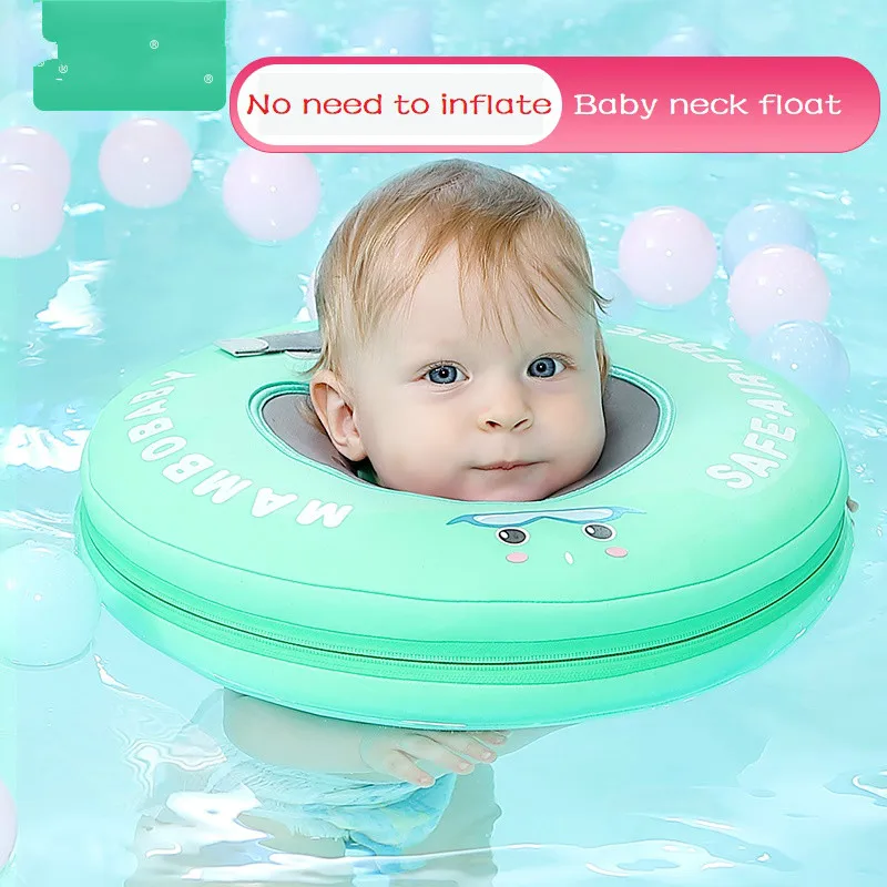 

Non-inflatable Baby Neck Swimming Ring Floating Swim Floats Swimming Pool oy For Bathtub Accessories and Swim Trainer