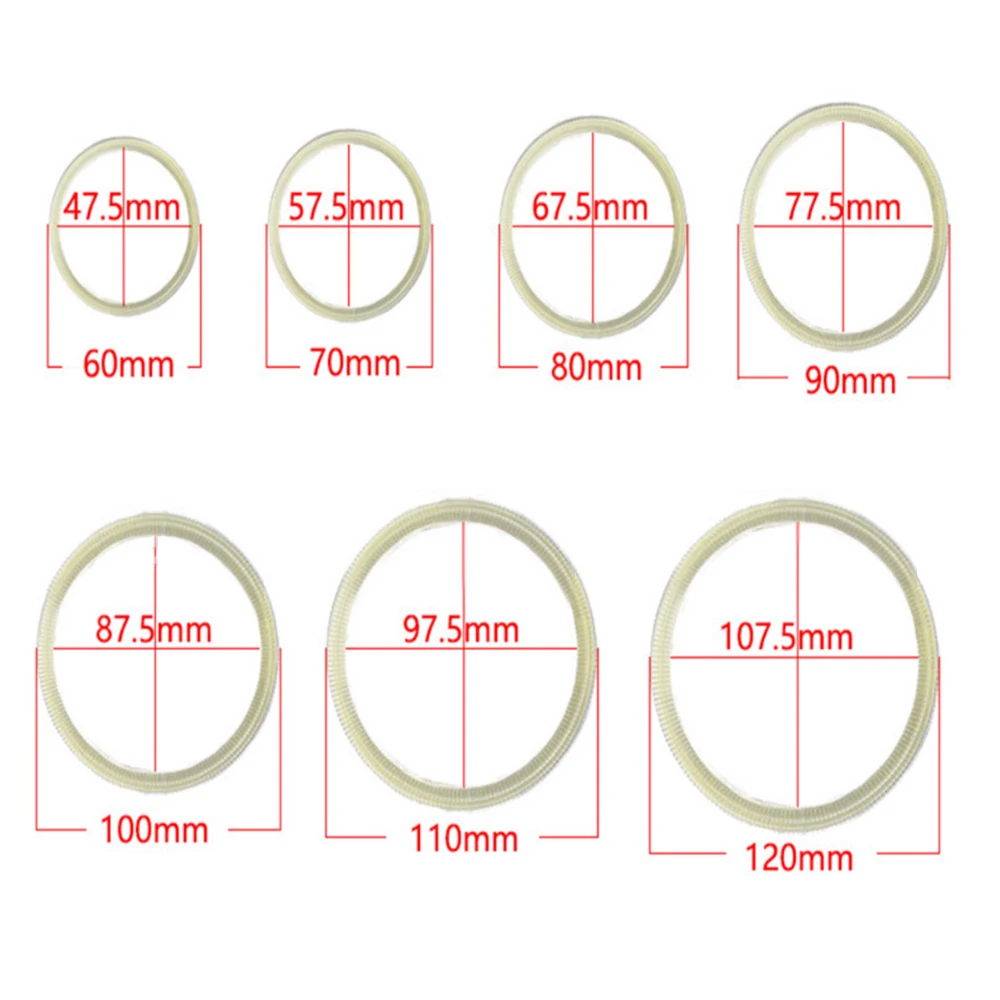 Новый универсальный белый автомобильный светильник ангельские глазки COB