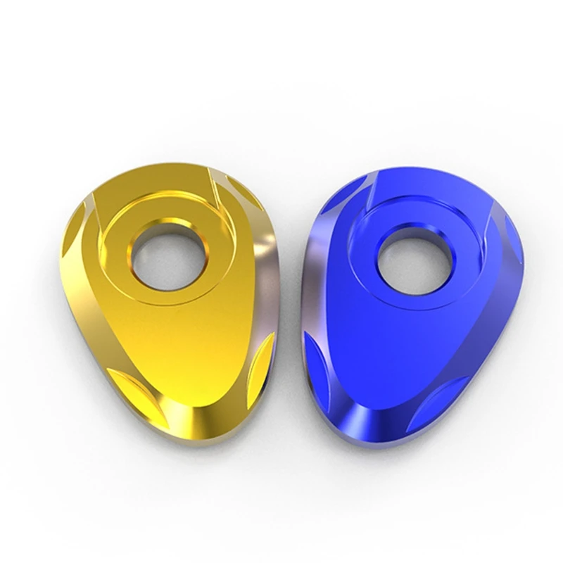 

Q9QD 2Pcs Motorcycle LED Turn Signals Indicator Adapter Spacers for 10mm Screw