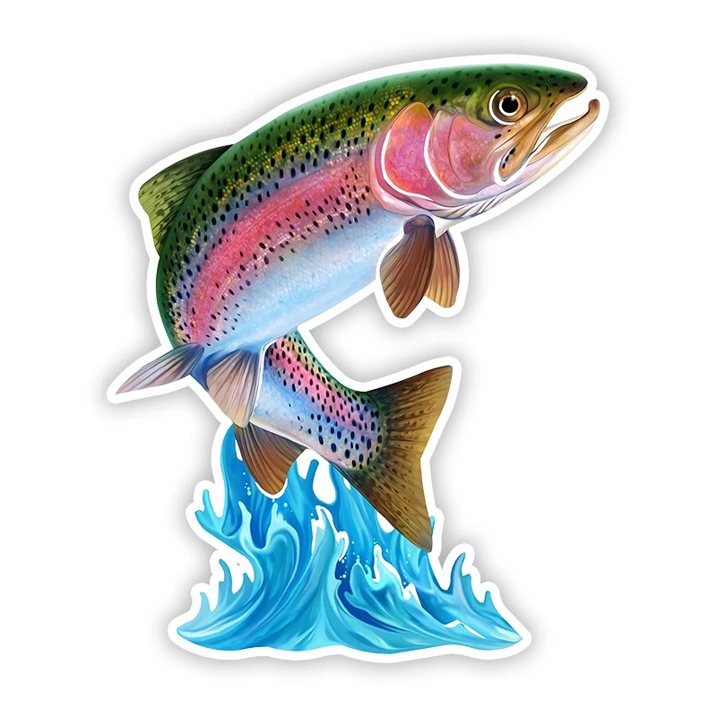 

Самоклеящаяся наклейка B0743, наклейка на бампер, заднее стекло, мотоцикл, для прыжков, северных щук, судаков, рыб