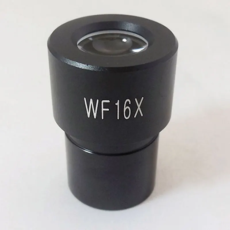 1 шт. 16X широкоугольный окуляр WF16X широкоугольный окуляр с 23,2 мм Монтажный размер для биологического микроскопа