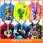 Худи PRIMO MORTIS Shoot Stars, 3d Crow, новинка 2021, детские топы, одежда для девочек и мальчиков, куртка в стиле Харадзюку, Детская толстовка