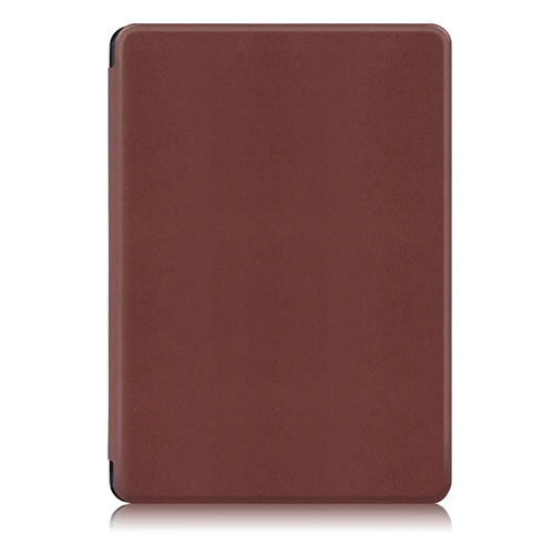 Принт из искусственной кожи чехол Флип-подставка для Kobo Aura Edition 2 6 ''читалка+ Защитная пленка+ стилус - Цвет: brown