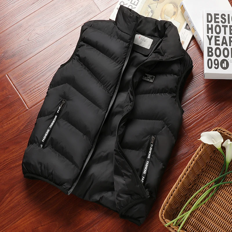 

Fashion Large Men 's Vest Spring Thermal Soft Vests Casual Coats Male Cotton Men Vest Men Thicken Waistcoat 8XL