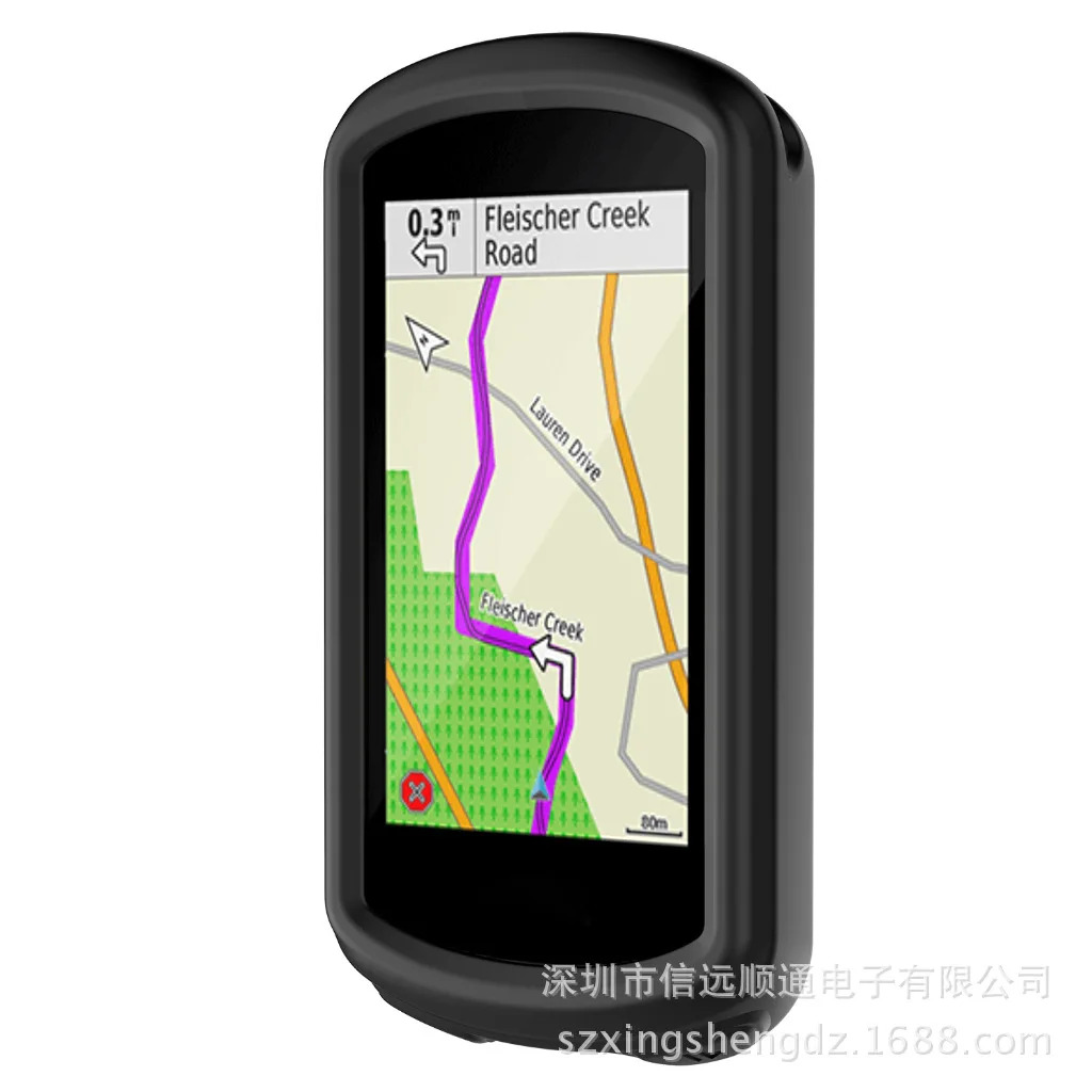 Противоударный Водонепроницаемый силикагелевый чехол для Garmin Edge 1030 Plus GPS матовый