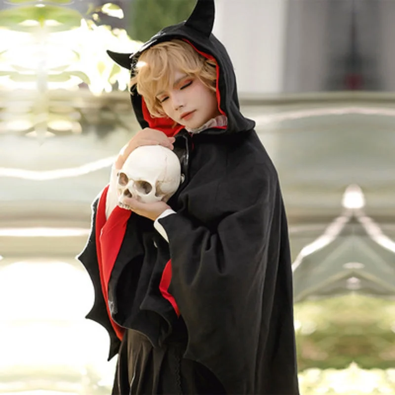 Панч-пончо флисовый с капюшоном цвета в ассортименте