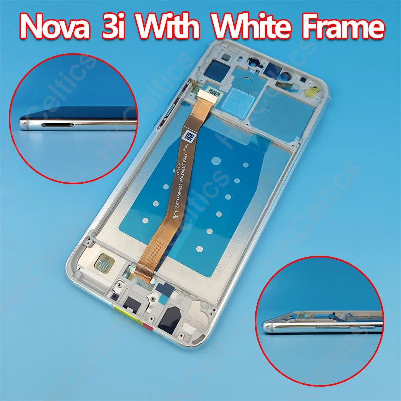 ЖК-дисплей для huawei Nova 3i+ сенсорный экран INE LX2 L21 сменный ЖК-дисплей для huawei Nova 3 lcd PAR LX1 LX9 экран