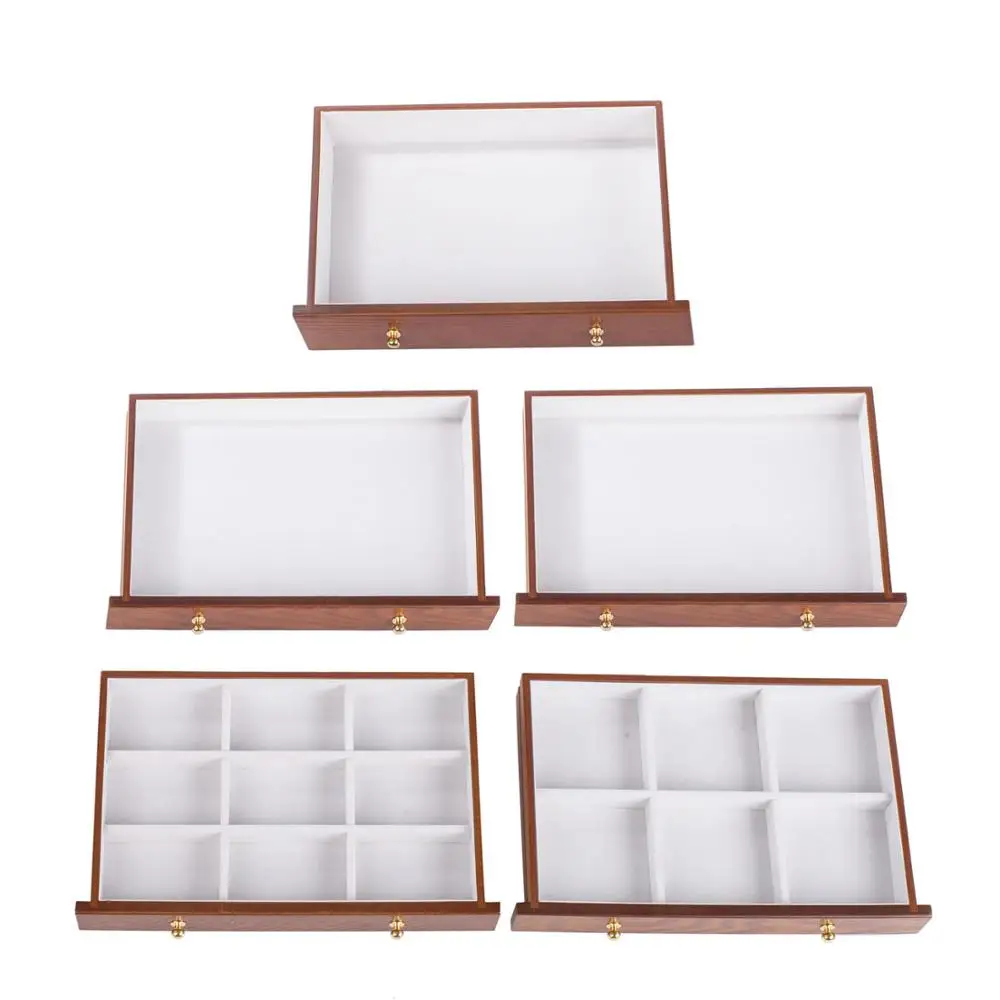 Новый очень большой деревянный шкатулка для ювелирных изделий коричневый