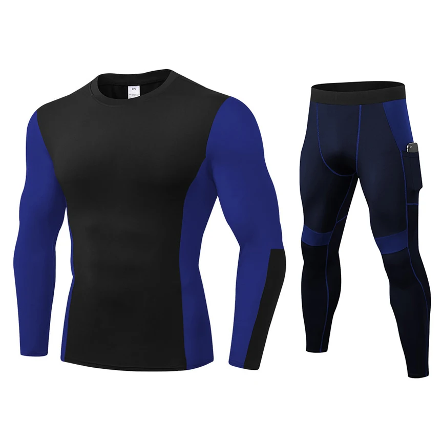 Мужское термобелье Fanceey компрессионные комплекты быстросохнущее Мужская одежда