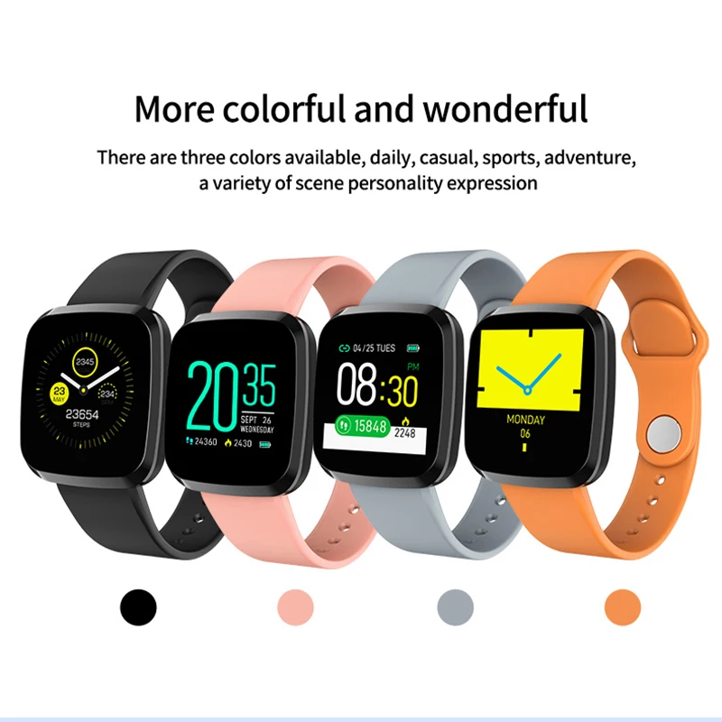 Умные часы P3 IP67 водонепроницаемые умные с пульсометром несколькими спортивными