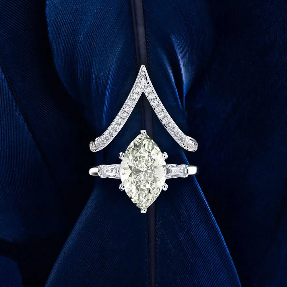 

CMajor Стерлинговое Серебро синтетический алмаз ювелирные изделия Элегантный 14ctCubic циркон белый желтый синий Розовый овальный набор классиче...