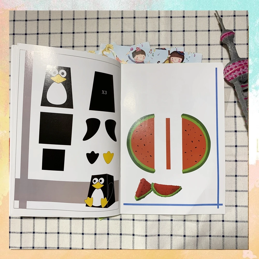 1 шт. 3D шаблон ручки для рисования Бумажный альбом + граффити копировальная пленка