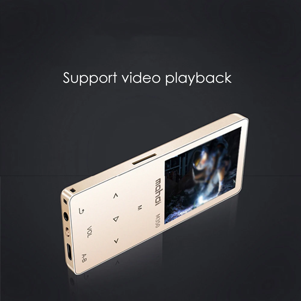 Mahdi M350 MP3-плеер металлический спортивный мини портативный аудио 4G/8G музыкальный плеер