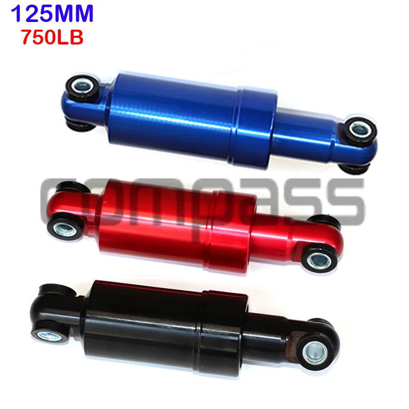 

125 мм 750lbs амортизатор подходит для складных скутеров 49cc карманные велосипеды мини ATV Скутер электрические велосипеды