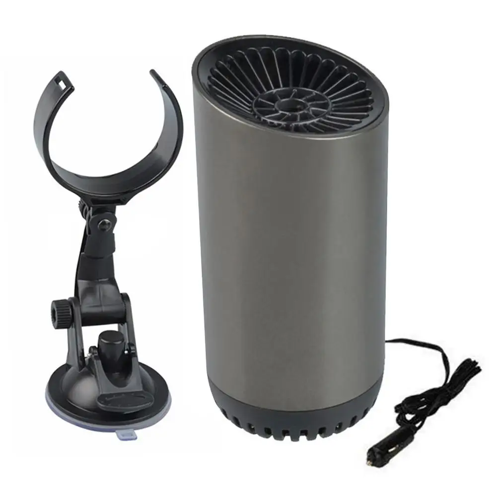 

Car Heater 2 IN 1 Portable Fast Heating Cup Holder Design Heater For Car Window Heater Windshield Defogging Demister Defroster
