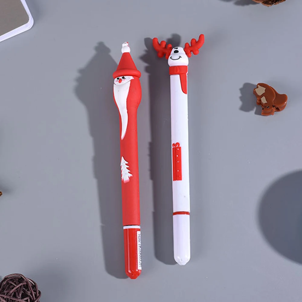 Гелевые чернильные роликовые шариковые милые ручки Рождество старый человек для