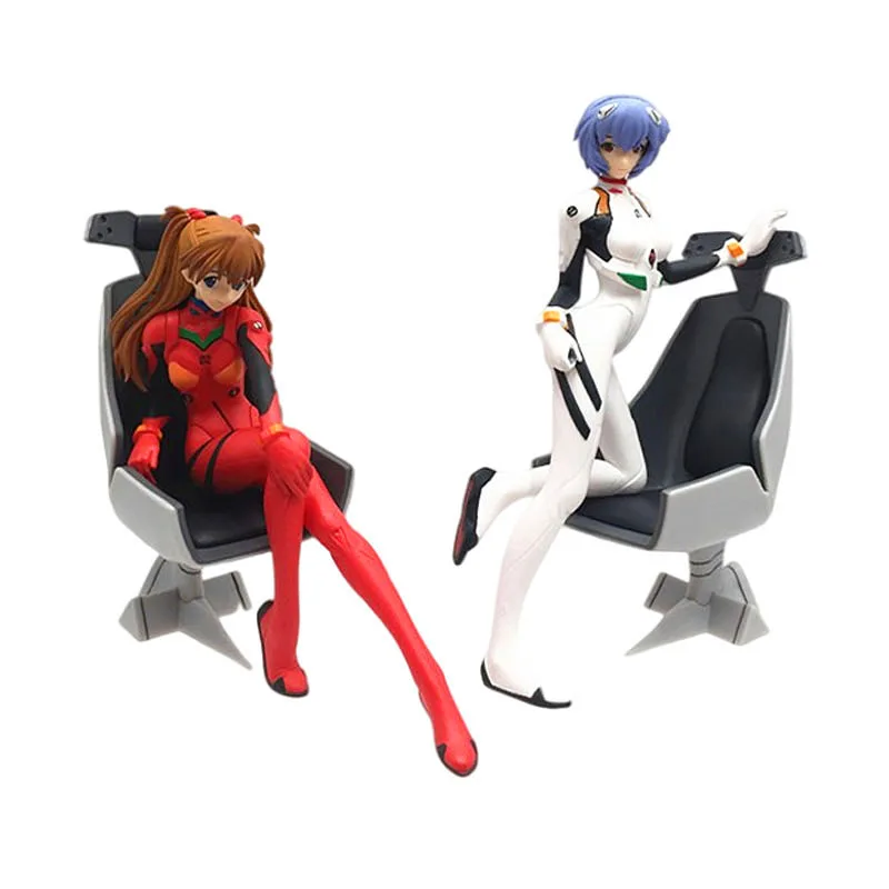 

2 Styles Anime NEON GENESIS EVANGELION Figures Ayanami Rei Theater Version PVC Action Collection Doll Decration Model Kids Toys