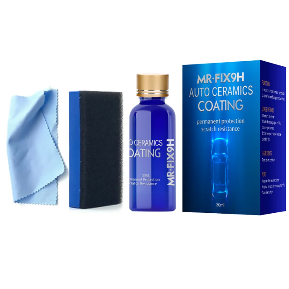 

30ml Car Repair Scratch Agent Anti-scratch Car Liquid Ceramic Coat Super Hydrophobic Glass Coating Car Polish Accessories