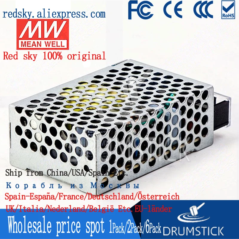 Специальные предложения MEAN WELL RS-25-24 24V 1.1A meanwell RS-25 26 4 W одиночный выход импульсный