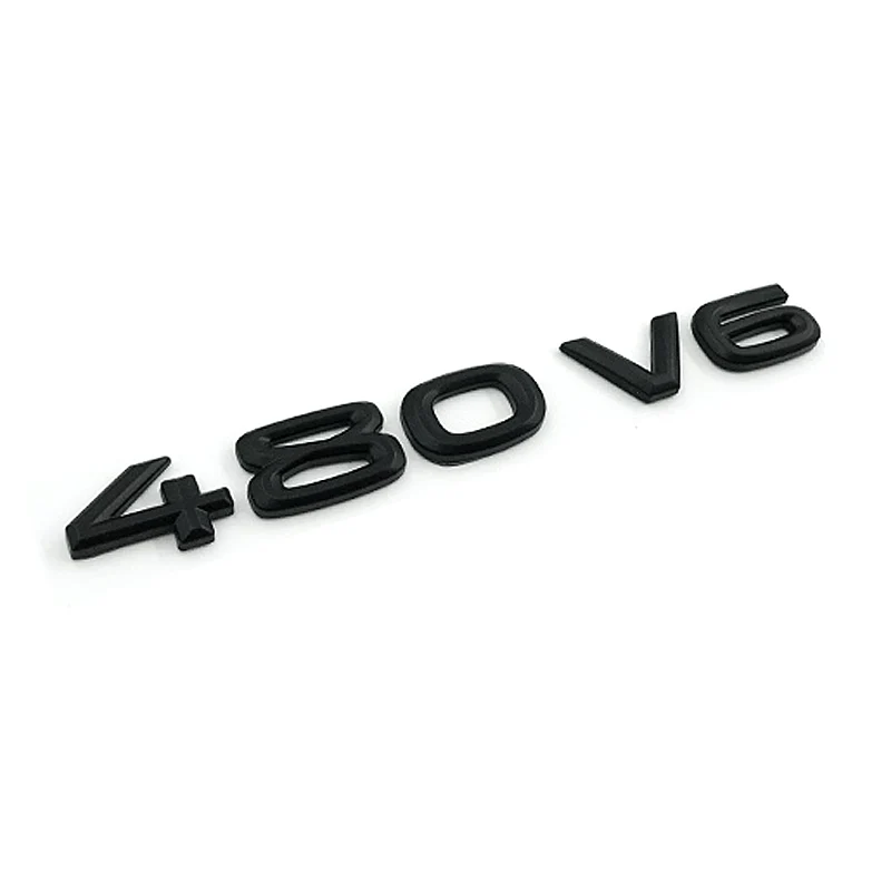 Багажник крыло V6 480 530 значок эмблема наклейка для Volkswagen VW Phideon Teramont Touran Touareg Passat Atlas