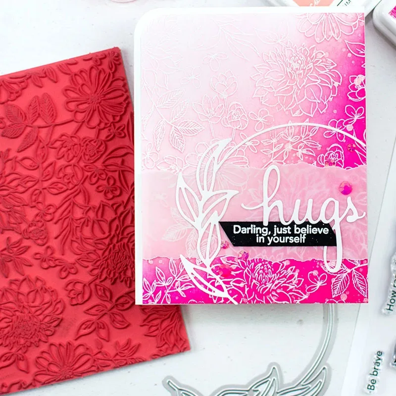 Frame Builder Botanical Circle Cutting Dies Metal Stencils for DIY Scrapbooking Album Paper Cards Craft Decor New 2020 Die | Дом и сад