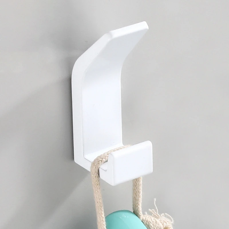 

Hook Black White Towel Hook For Bathroom Clothes Hook For Bedroom Robe Hook Coat Hook For Livingroom Kitchen Accessories