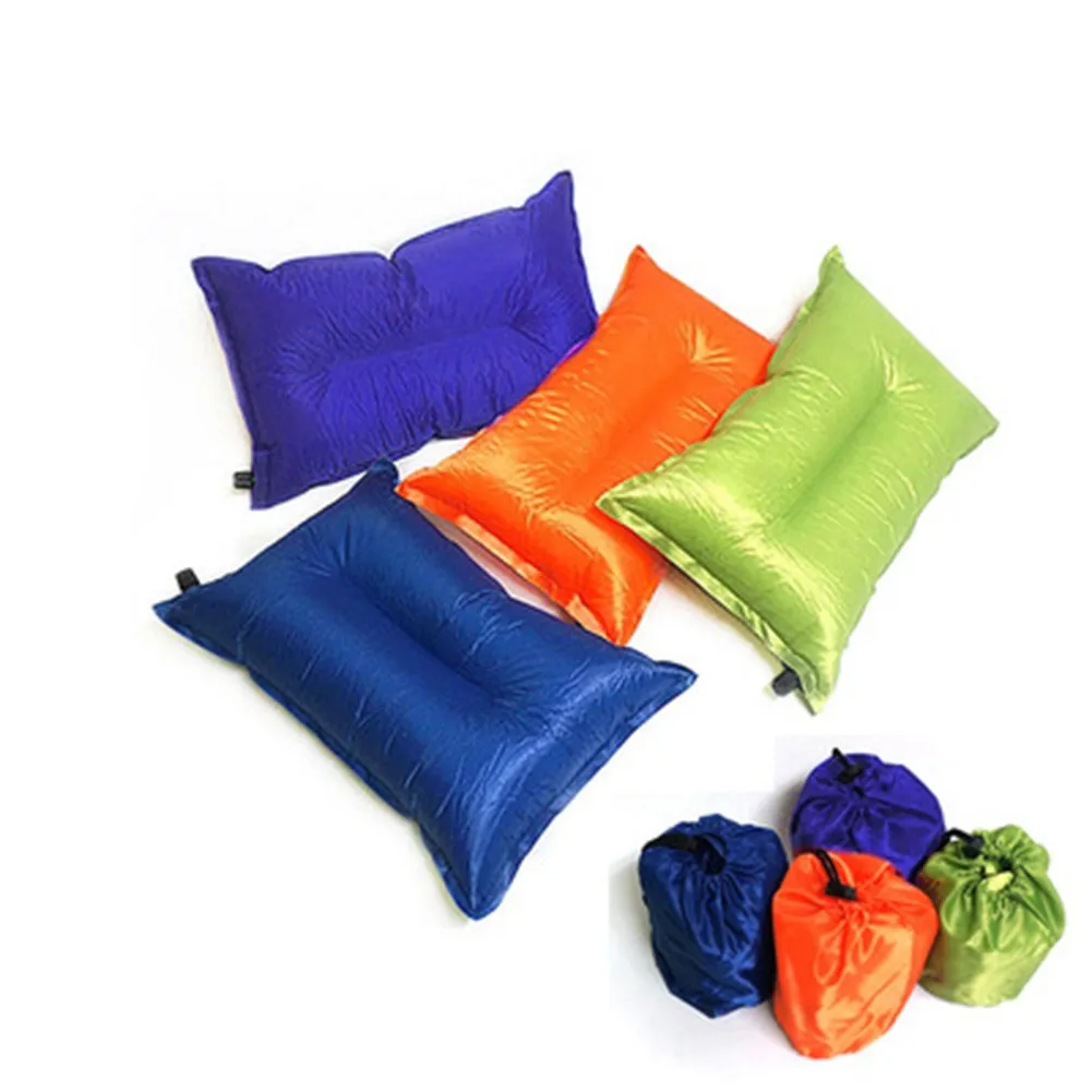 

Outdoor Travel Portable Inflated Pillows Compressed Folding Non-Slip Air Pillow Soft Backrest Body Rest Back Relaxing Tool Pad