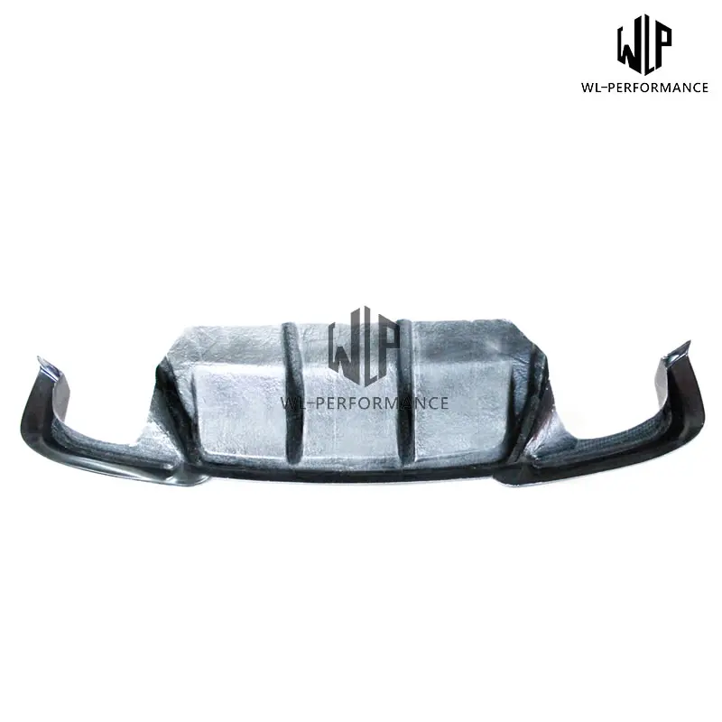 F10 F18 M5 высокое качество Углеволокно без пряжки задний диффузор для губ