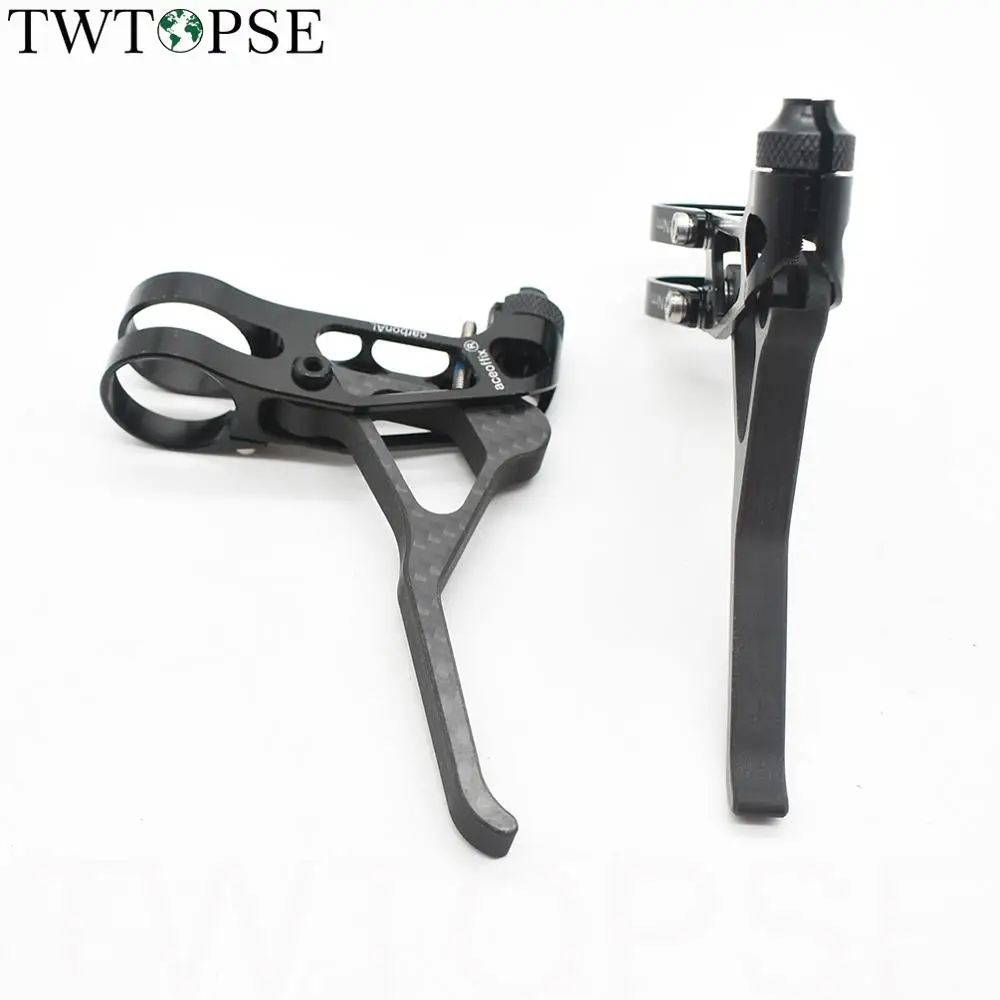 TWTOPSE 53g Ультра-светильник карбоновый Велосипедный тормозной рычаг для Brompton