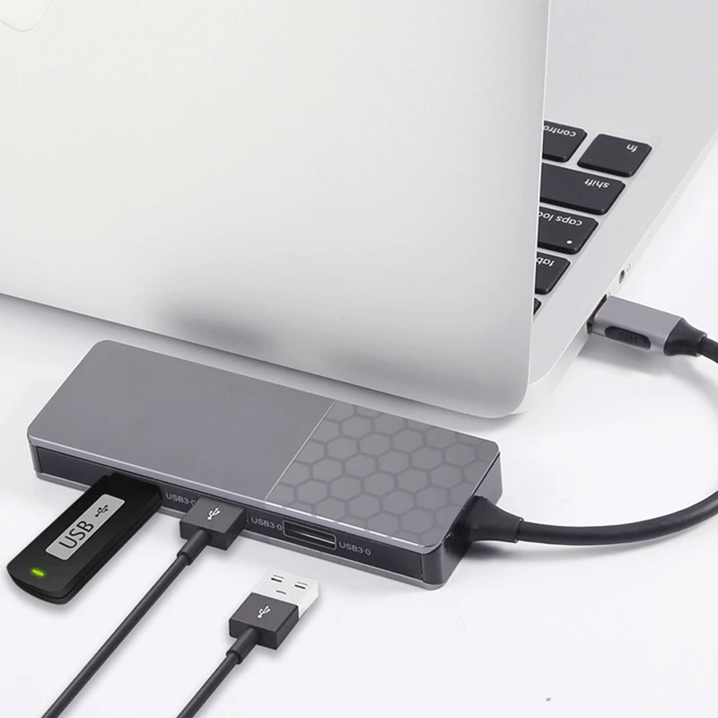 TYPE-C к USB3.1 USB3.0 HDMI 4K HD выходной концентратор PD3.0 зарядка SD 2 0 TF кардридер Type-C в