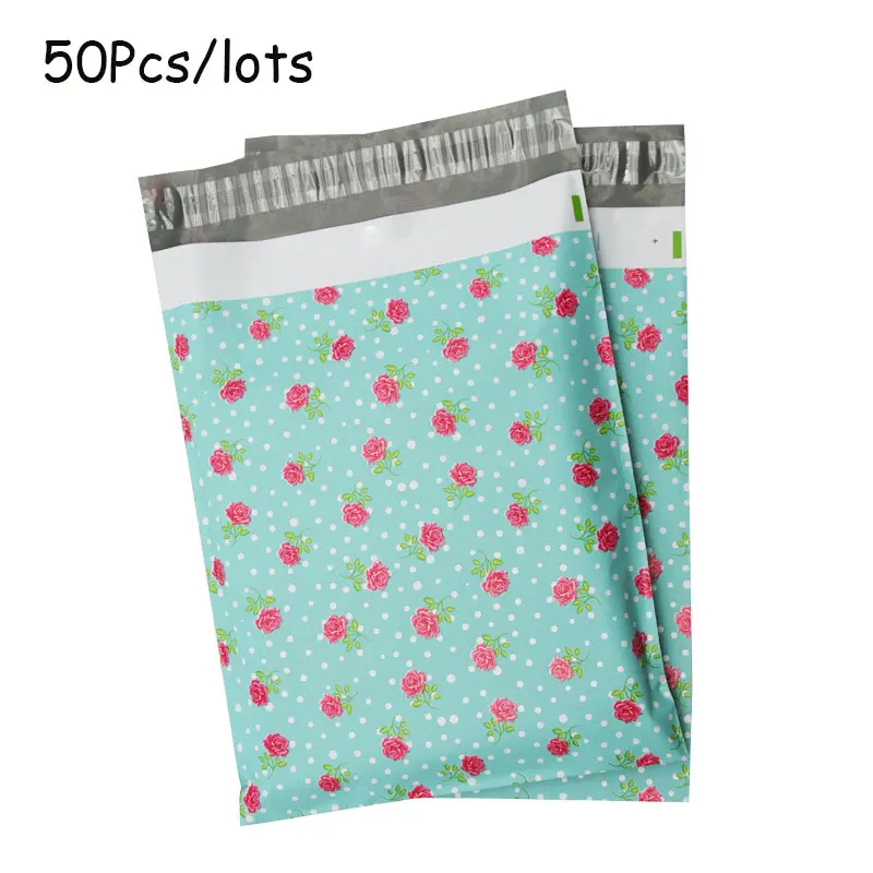 

50 шт./лот утолщенные курьерские пакеты для хранения, детали для цветов, самозакрывающиеся пакеты для упаковки одежды, 12 проводов, экспресс-п...