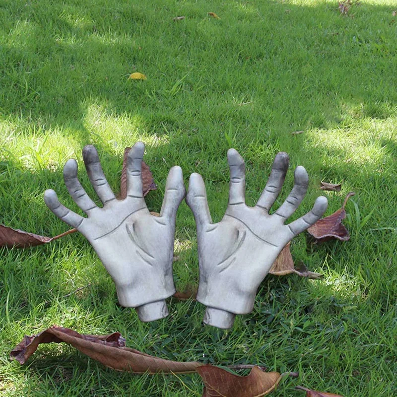 Украшение на Хэллоуин реалистичные руки-скелеты в натуральный размер