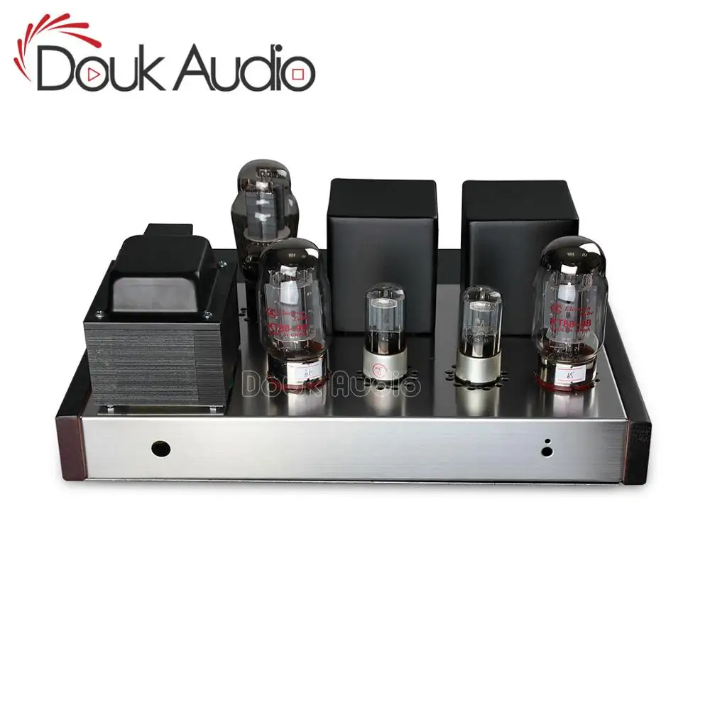 Вакуумный трубчатый усилитель Douk Audio KT88 HiFi односторонний стерео класса А 16 Вт * 2|amp