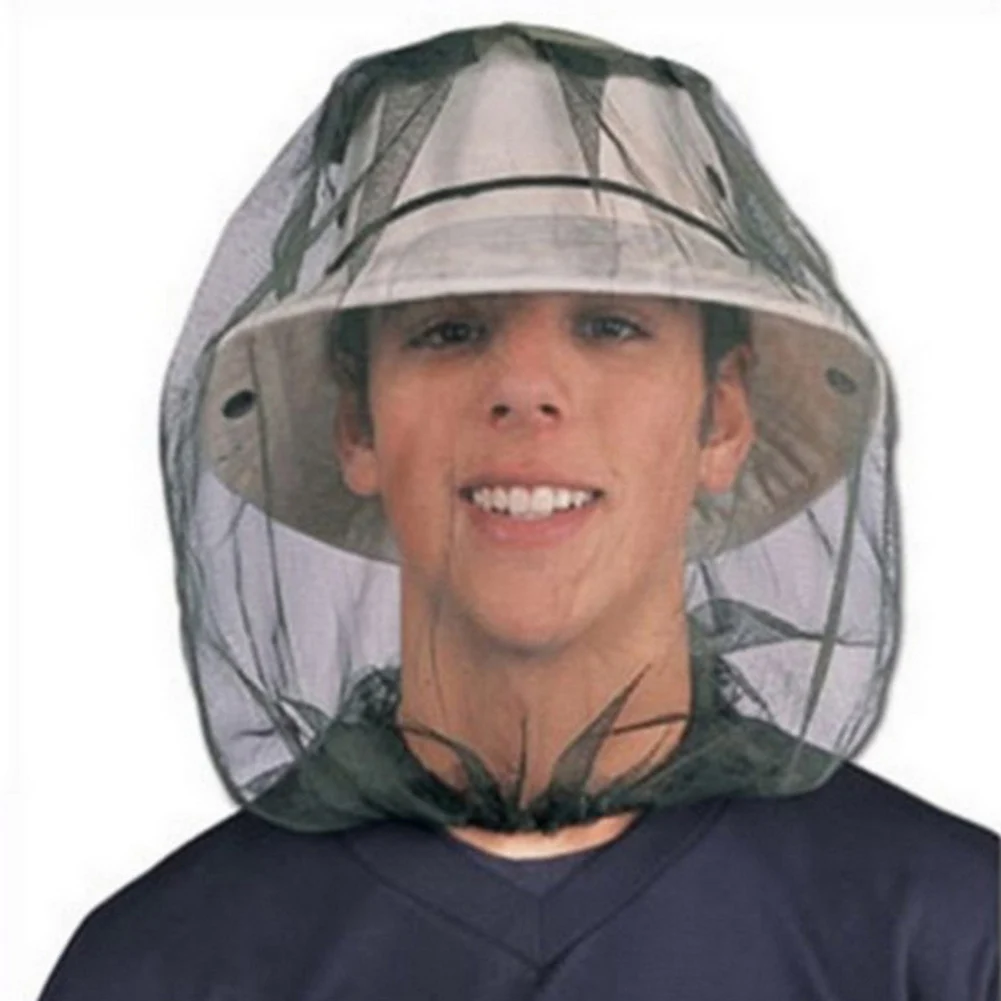 

Outdoor Sport Fishing Cap Midge Mosquito Insect Hat Fishing Hat Bug Mesh Head Net Face Protector Camping Hunting Fishing Apparel