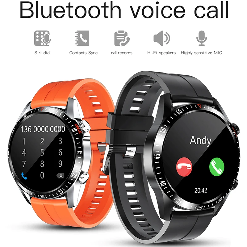 

Bluetooth Phone Smart Watch Men Waterproof Sports Fitness Watch Health Tracker Weather Display 2021 New Fashion smartwatch Woman
