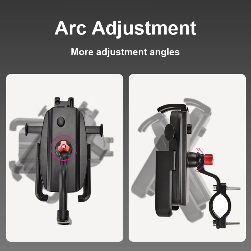 smoyng aluminum alloy quick lock motorcycle bike phone holder support mobile bicycle mirror handlebar mount for iphone xiaomi free global shipping