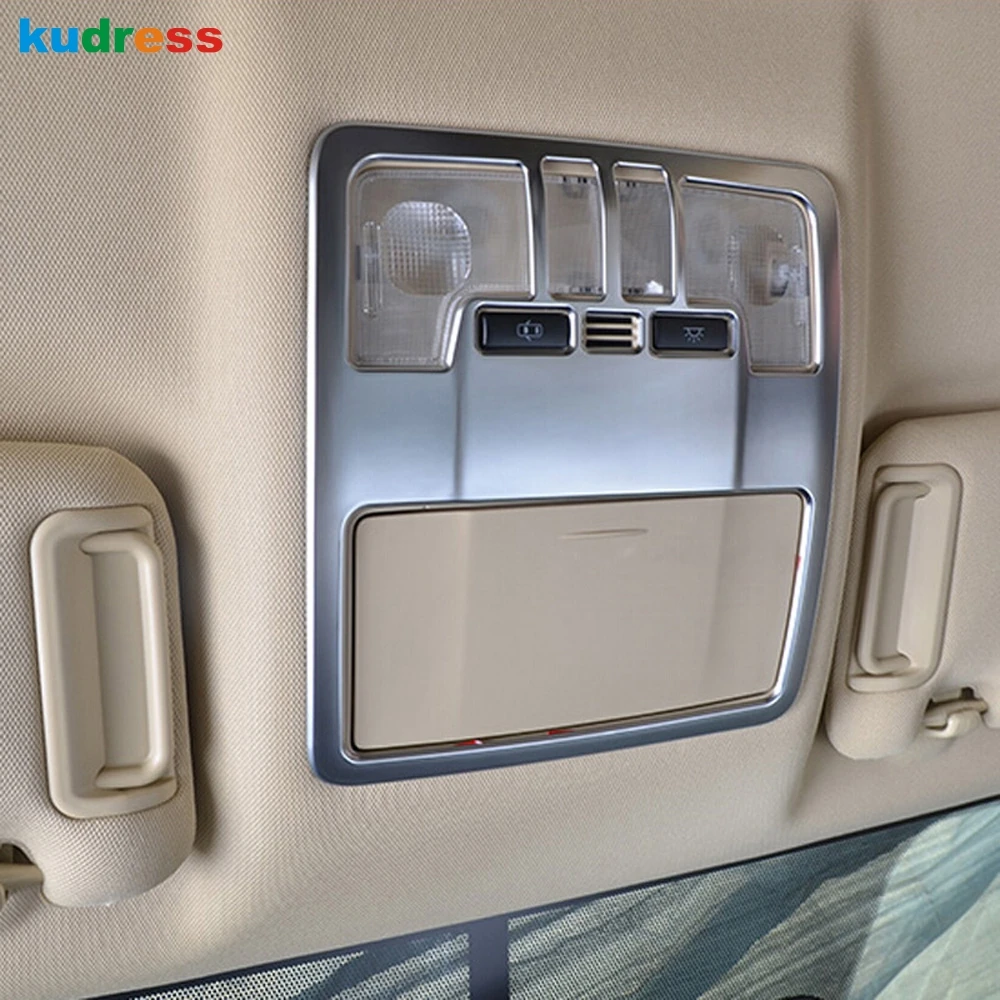 

For Toyota Highlander 2015 2016 2017 2018 2019 Interior Reading Light Cover Trim Decorative Reading Lamp Frame Protector