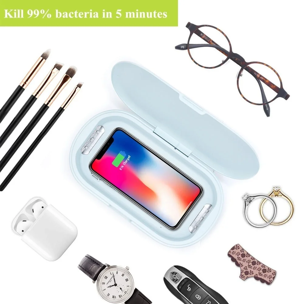 Сотовый телефон коробка для дезинфицирующих средств Быстрое беспроводное