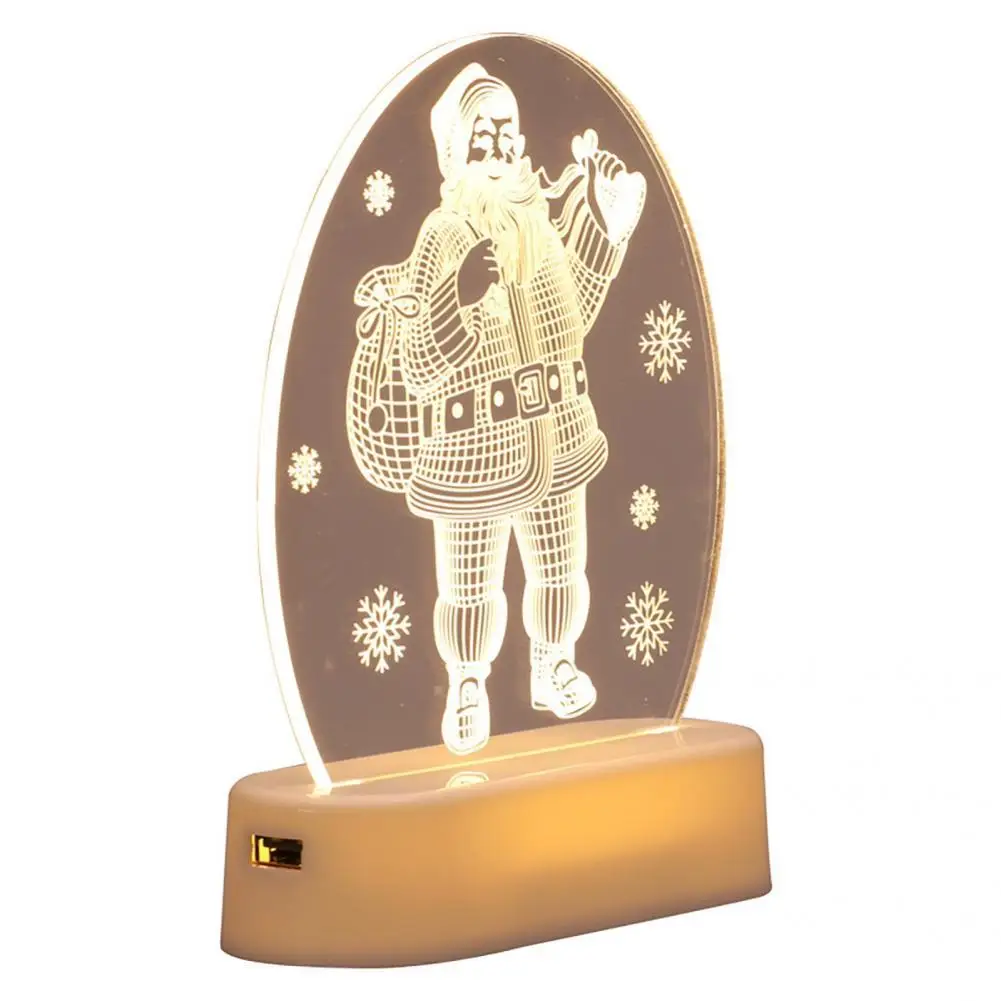 

Отличный подарок, Рождественская тематика, гирлянда с Санта-Клаусом, милая Рождественская гирлянда, широкое применение для сада