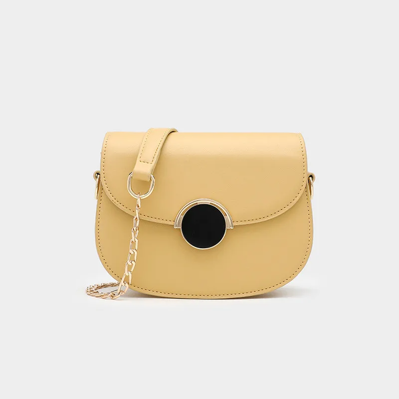 

2019 new fashion wild crossbody shoulder saddle bag foreign small fresh noble small bag woman handbag