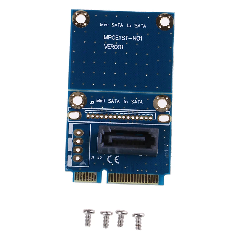 MSATA Mini PCI e Express SATA SSD слот для 7 Pin HDD адаптер конвертации карты|Компьютерные кабели и