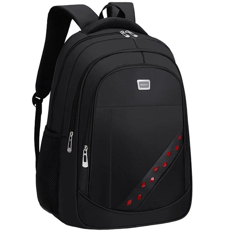 

New Men Polyester Laptop Backpack Computer Bags For Teenagers High Quality Casual Travel Rucksack Trekking School Bags Hot Sale