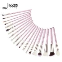 jessup makeup brushes set powder eyeshadow blender foundation liner lip brush 20pcs blushing bride natural synthetic hair
