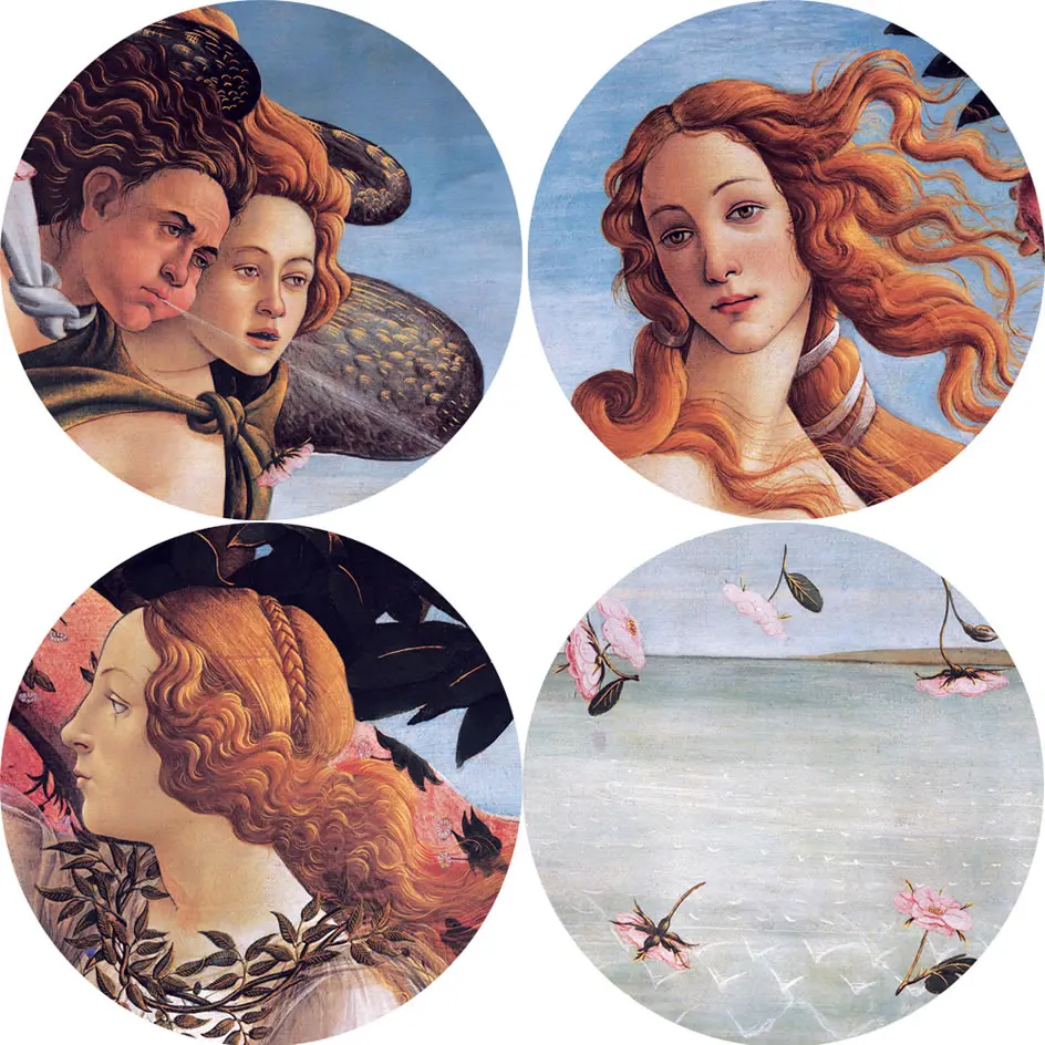 Рождение Венеры настенный Художественный Холст принты известных Классическая