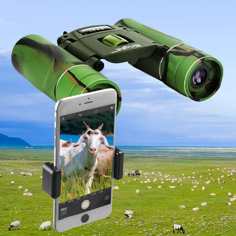 

GOPLUS 8x21 Camouflage Binoculars Long Range 1000m Folding HD Powerful Mini Telescope BAK4 FMC Optics Hunting Sports Camping