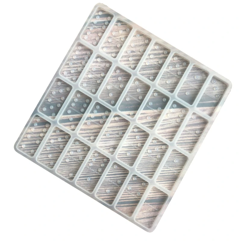 28 полостей силиконовые домино игра эпоксидная смола форма Fun Art Craft F3MF|Инструменты