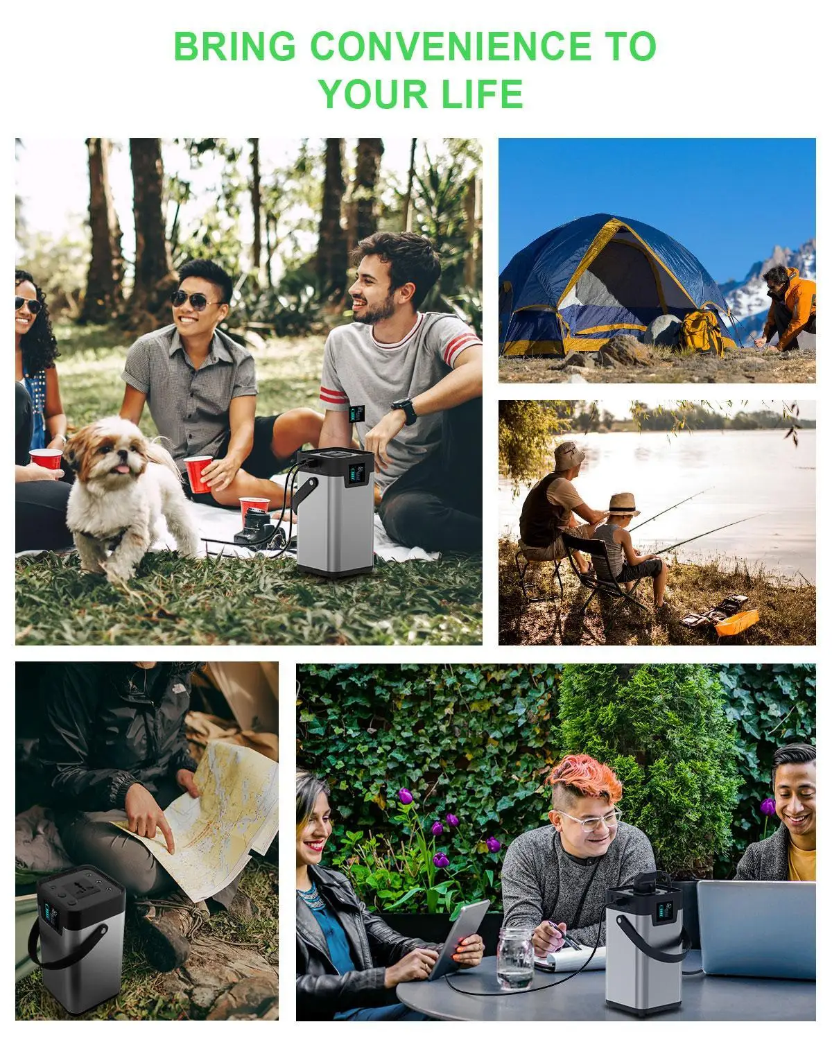 Внешний аккумулятор на солнечной батарее для телефонов iPhone Android|Внешние