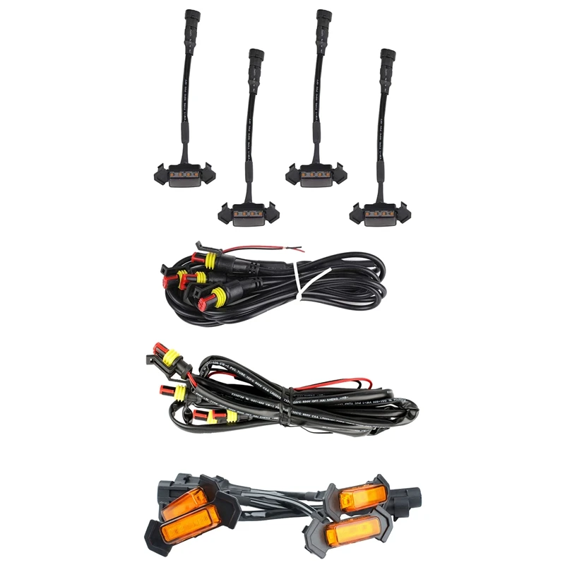 

for Toyota Tacoma TRD 2016 -2020 Front Grille Lighting LED Grille Lights Kit 4 PCS